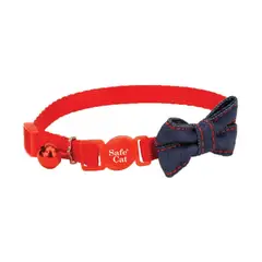 COASTAL - Collar Embellished Red