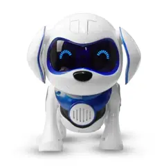 GENERICO - Perro Robot De Juguete Musical Con Ojos Led Inteligente Azul