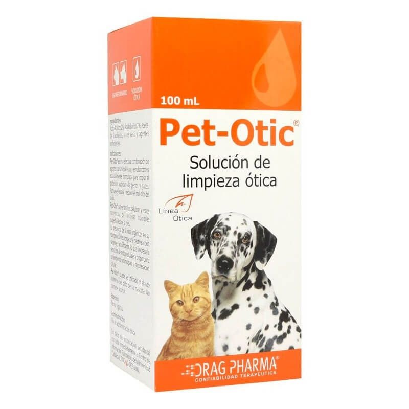 DRAG PHARMA - Pet Otic Solución Ótica para Mascotas