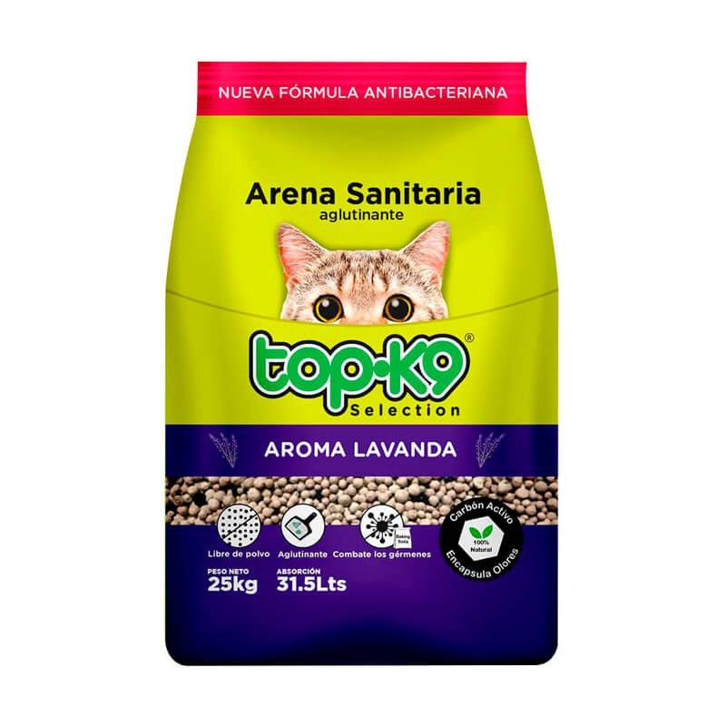 GENERICO - Top-K9 Arena Sanitaria Lavanda 25 kg
