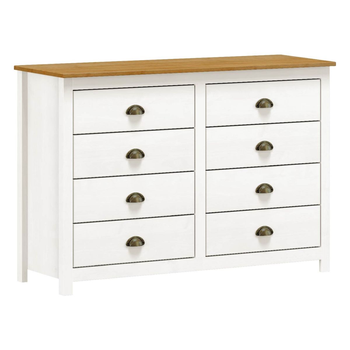 ROCA - Cómoda Posadas 8 Cajones Roca