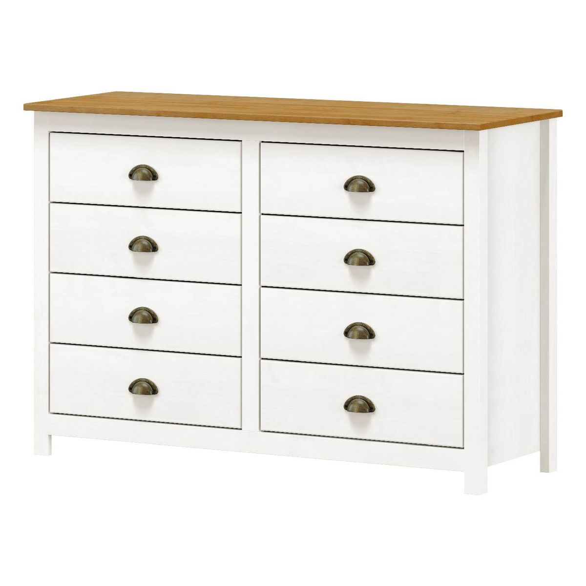 ROCA - Cómoda Posadas 8 Cajones Roca