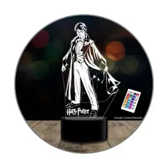 GENERICO - Lámpara 3D Harry Potter control remoto