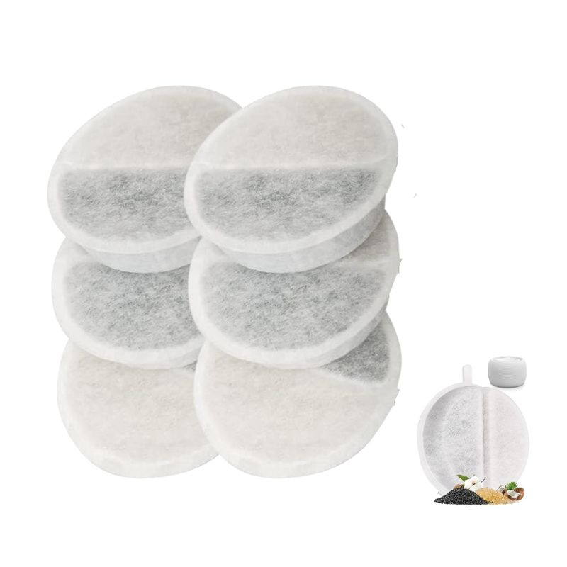 XCHO - Filtros Para Bebedero Automático Usb Silencioso 6 Pack