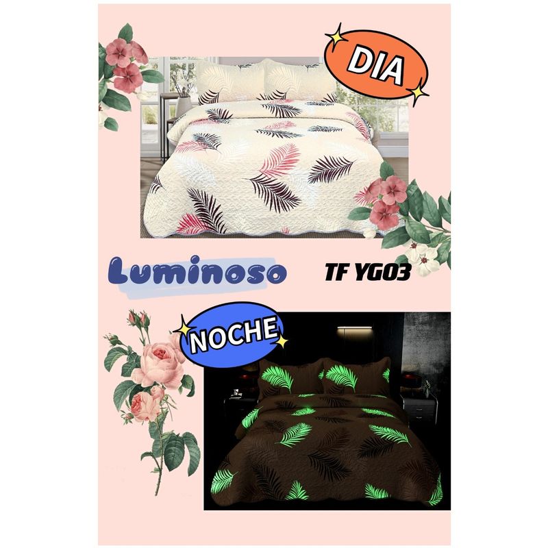 GENERICO - Cubrecama luminoso 2p 230x250