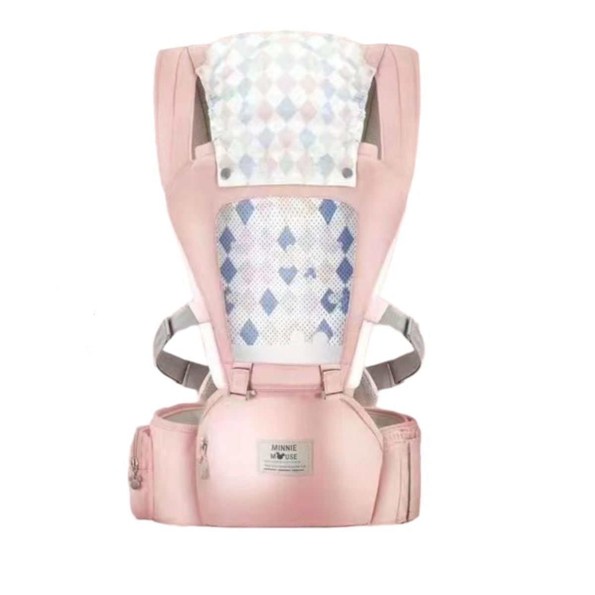 LUBABYCAS - Portabebé Ergonomico 6 En 1 Rosado By Lubabycas