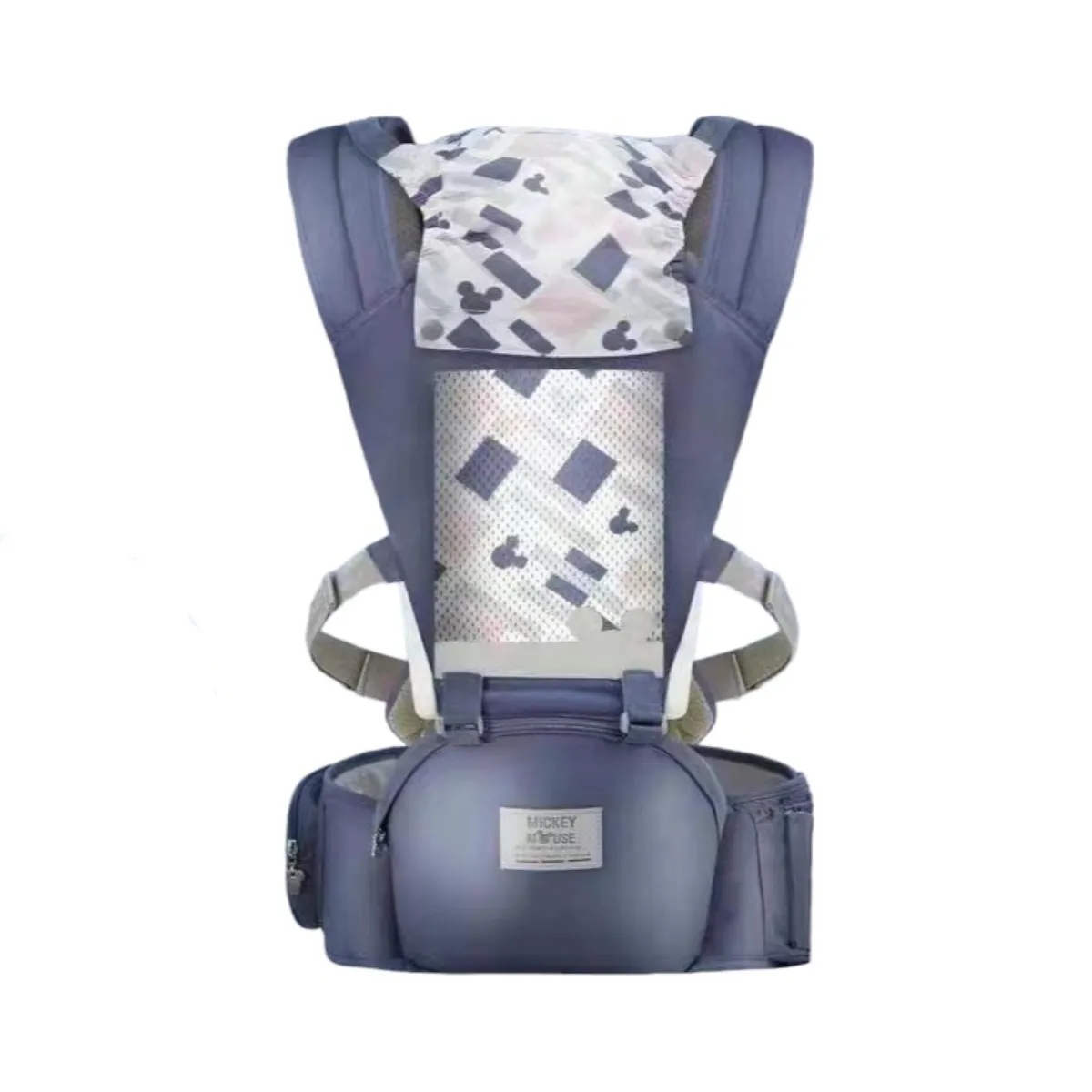 LUBABYCAS - Portabebé Ergonomico 6 En 1 Azul By Lubabycas