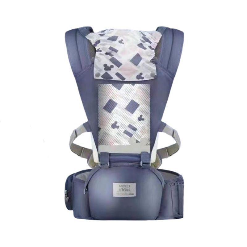 LUBABYCAS - Portabebé Ergonomico 6 En 1 Azul By Lubabycas