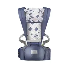 LUBABYCAS - Portabebé Ergonomico 6 En 1 Azul By