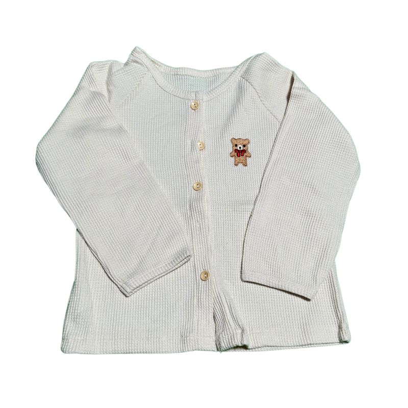GENERICO - Pijama infantil para niños de 2 piezas 100 cm Caqui