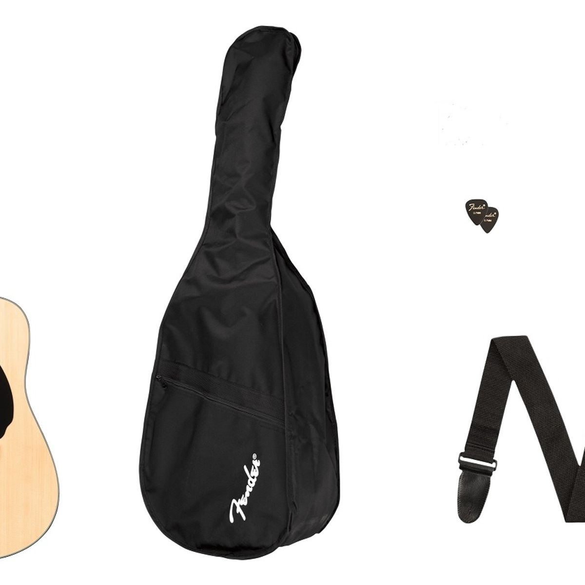 FENDER - Fender Pack Guitarra Acústica CD-60S Dreadnought V2