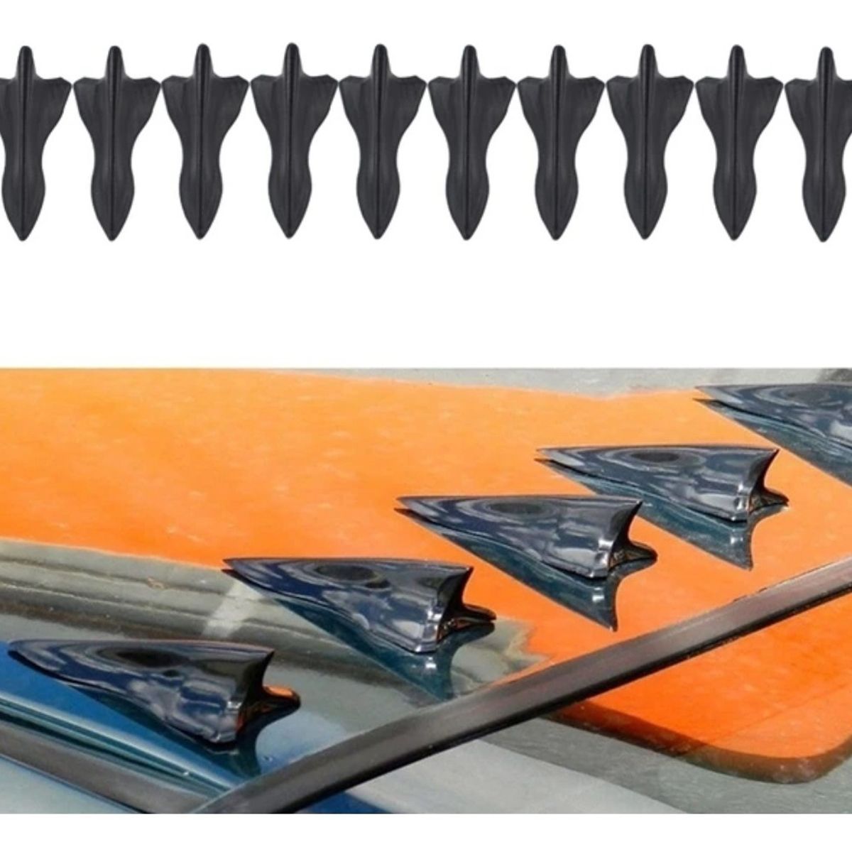 GENERICO - X10 Mini Aleta Difusor Techo Auto Universal