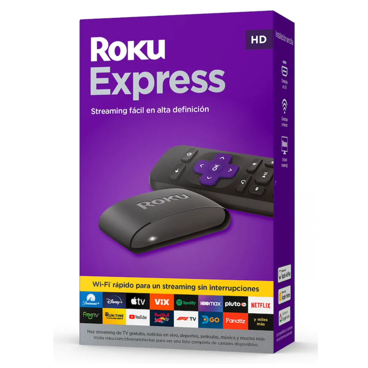 ROKU - Roku Express HD Streaming - Modelo 3960R
