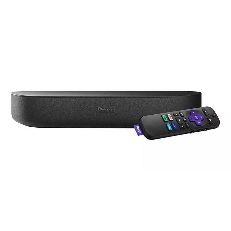 ROKU - Roku Streambar 4K HDR - Dolby Audio - Barra de Sonido - Modelo 9102R