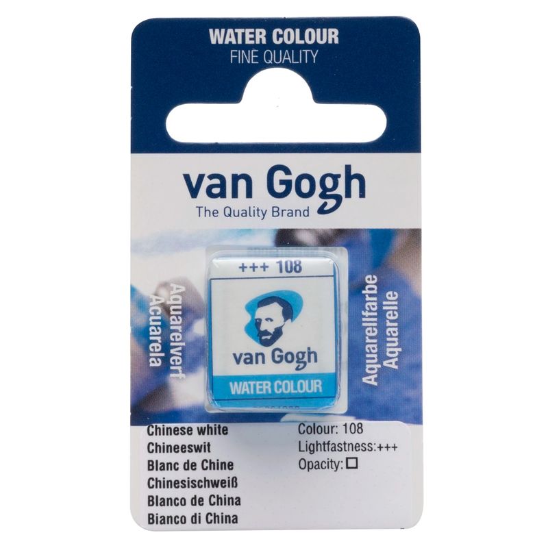 VAN GOGH - Acuarela en Pastilla Van Gogh - 108 Blanco China