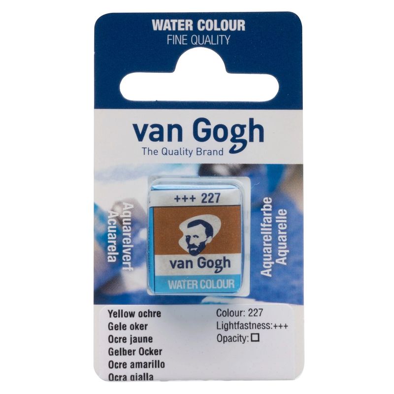 VAN GOGH - Acuarela en Pastilla Van Gogh - 227 Amarillo Ocre