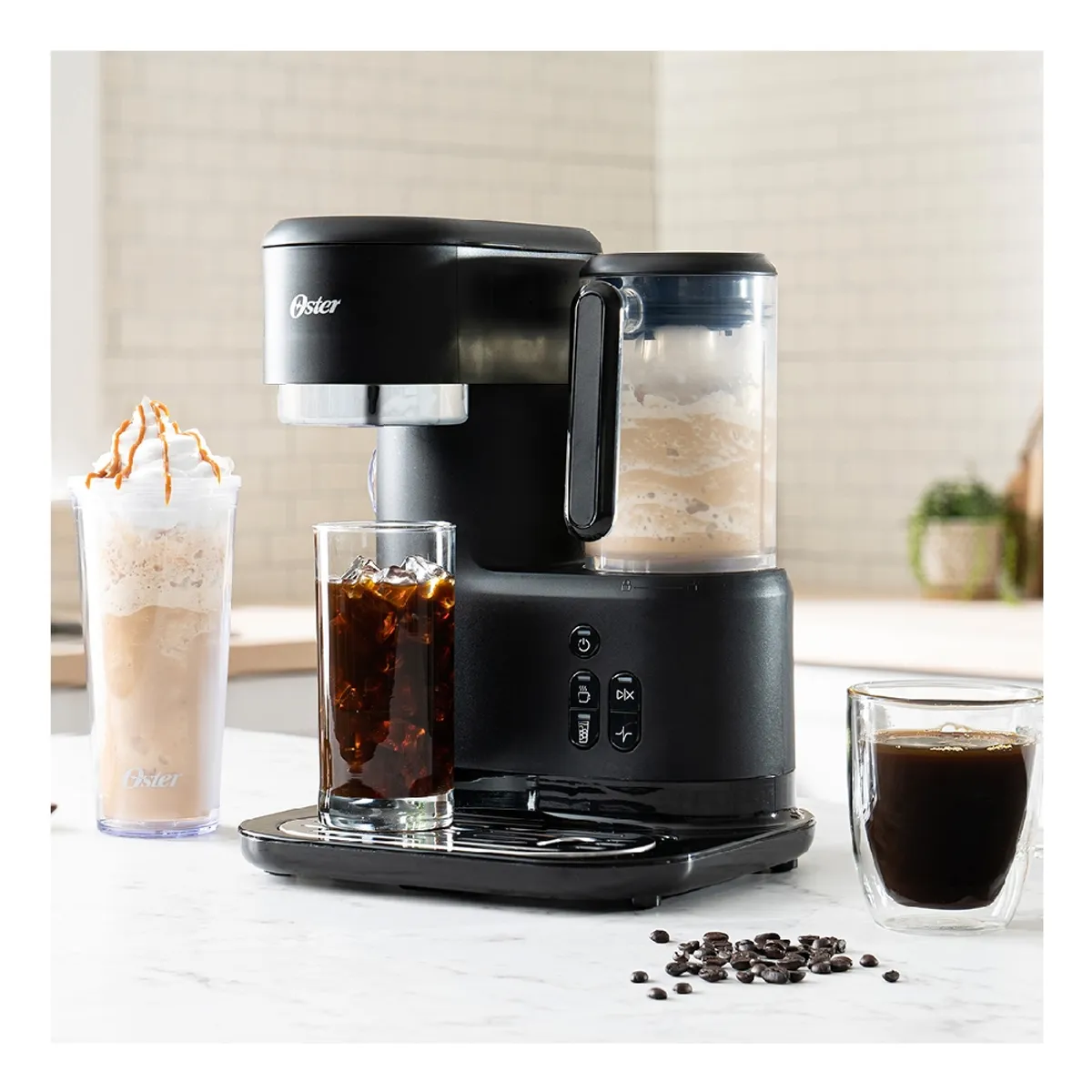 OSTER - Cafetera Frappé Oster® Con Licuadora Bvstdc03b