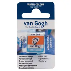 VAN GOGH - Acuarela en Pastilla - 266 Anaranjado Perm