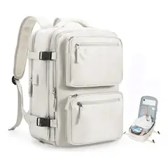 EVERSO - Mochila Viaje Impermeable Antirrobo Con Puerto Usb Notebook
