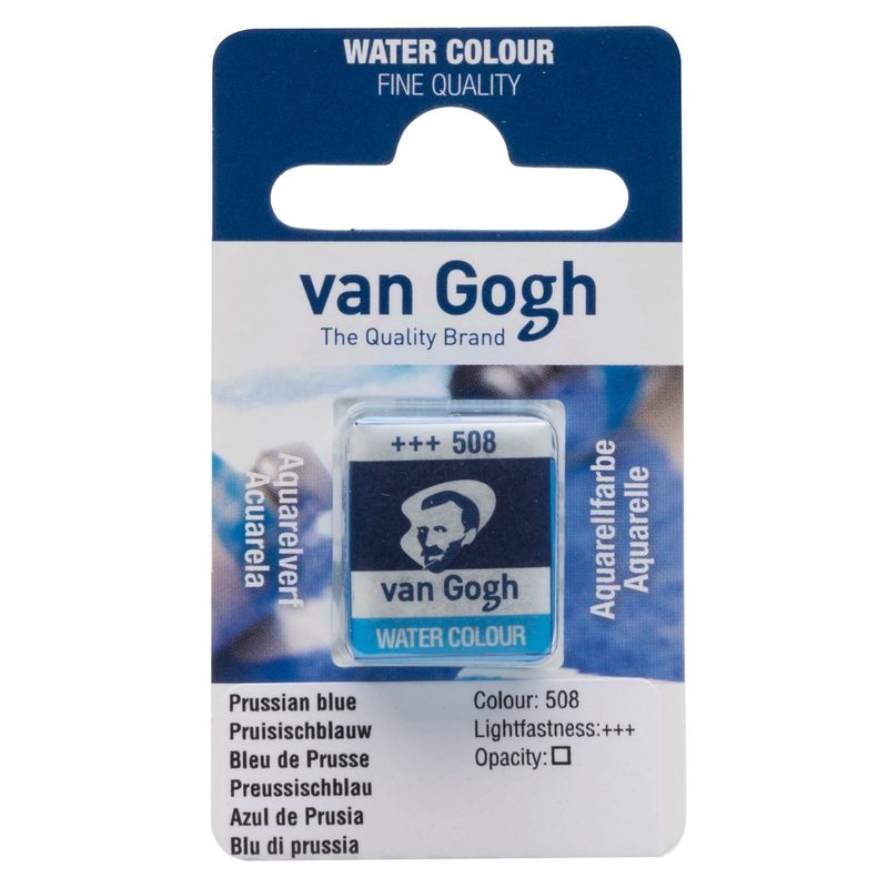 VAN GOGH - Acuarela en Pastilla Van Gogh - 508 Azul de Prusia