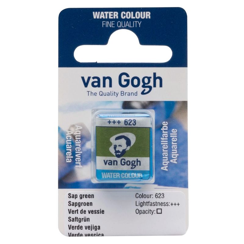 VAN GOGH - Acuarela en Pastilla Van Gogh - 623 Verde Vejiga