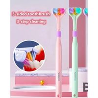 Cepillo 3 cabeza 3d 360° celdas delgadas niños autismo