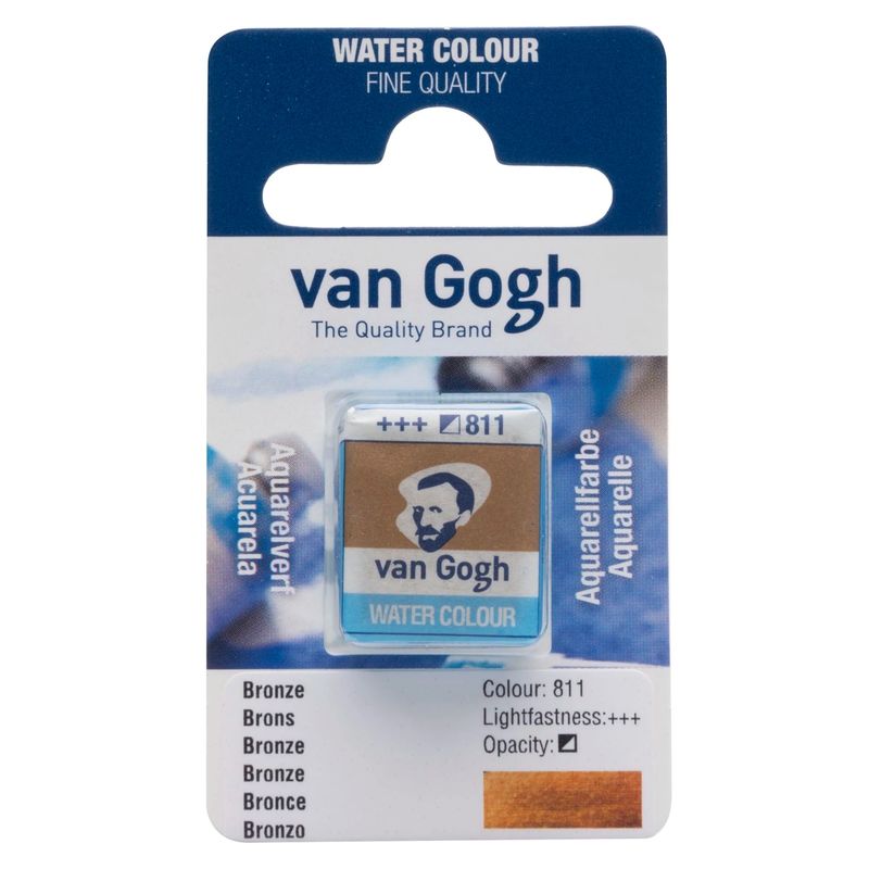 VAN GOGH - Acuarela en Pastilla Van Gogh - 811 Bronce