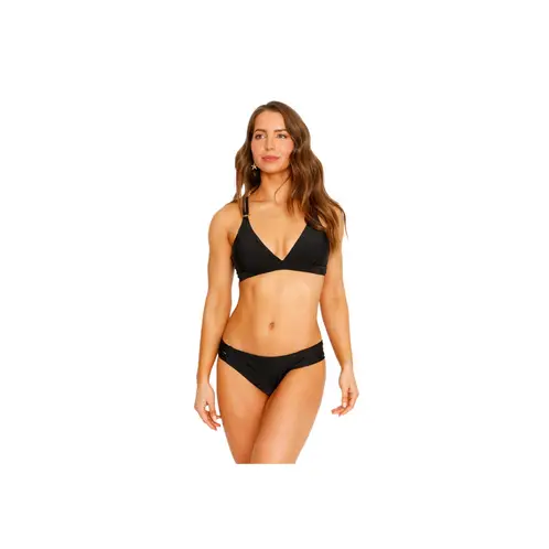 H2O WEAR - Traje de Baño Bikini Top Banda Doble para Mujer Negro