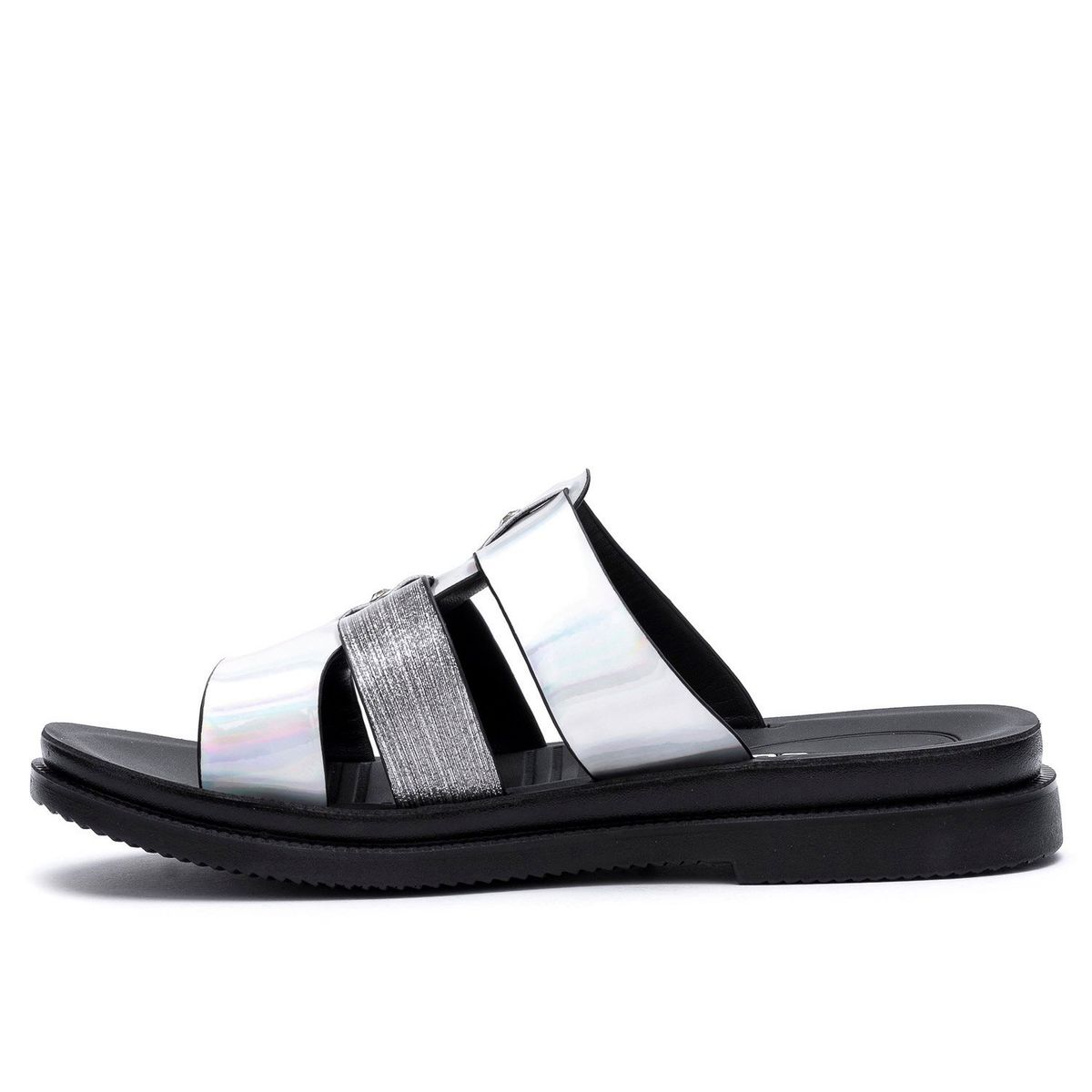 APOSTOL - Sandalia Mujer Plateado Latifa Apóstol