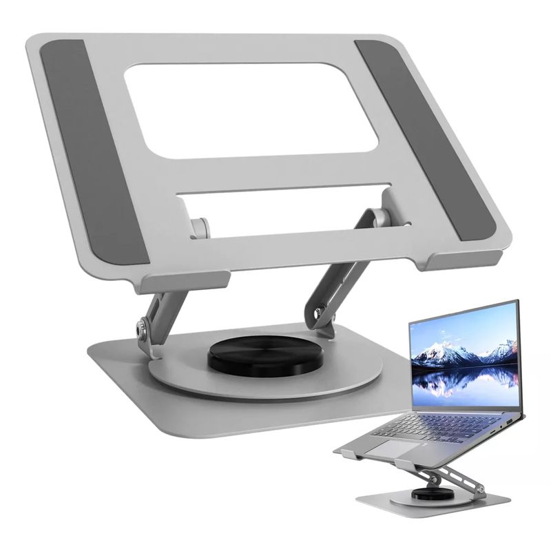 YAYKO - Soporte De Aluminio Ajustable Notebook Computadora Portátil