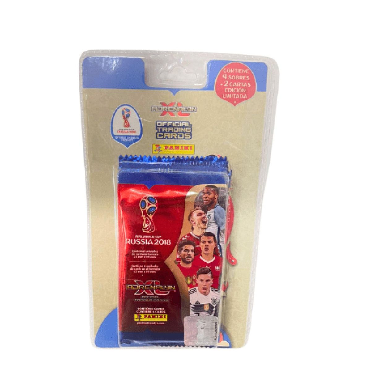 GENERICO - BLISTER CARTAS ADRENALYN XL FIFA WORLD CUP 2018