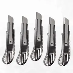 CRUSEC - Set 5 Piezas Cutter Cuchillo Cortador con Cambio Rapido