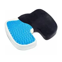 Cojin Lumbar Viscoelastico con Gel Noobe Coxis Asiento Silla