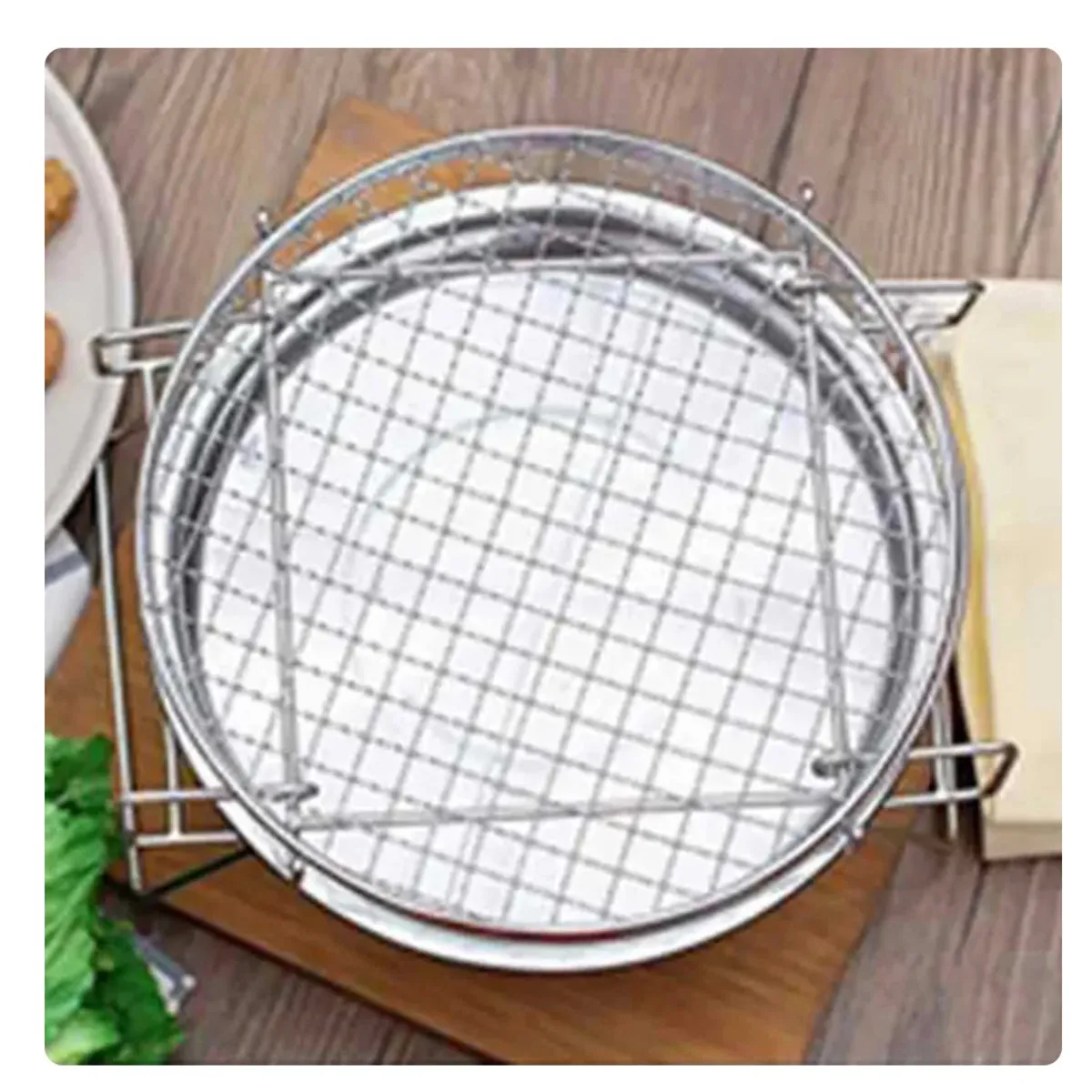 GENERICO - Parrilla de barbacoa de Acero Inoxidable