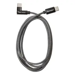 TECMASTER - Cable Tipo-C a Tipo-C 2.0 60w Conector 90 Grados TM-200544
