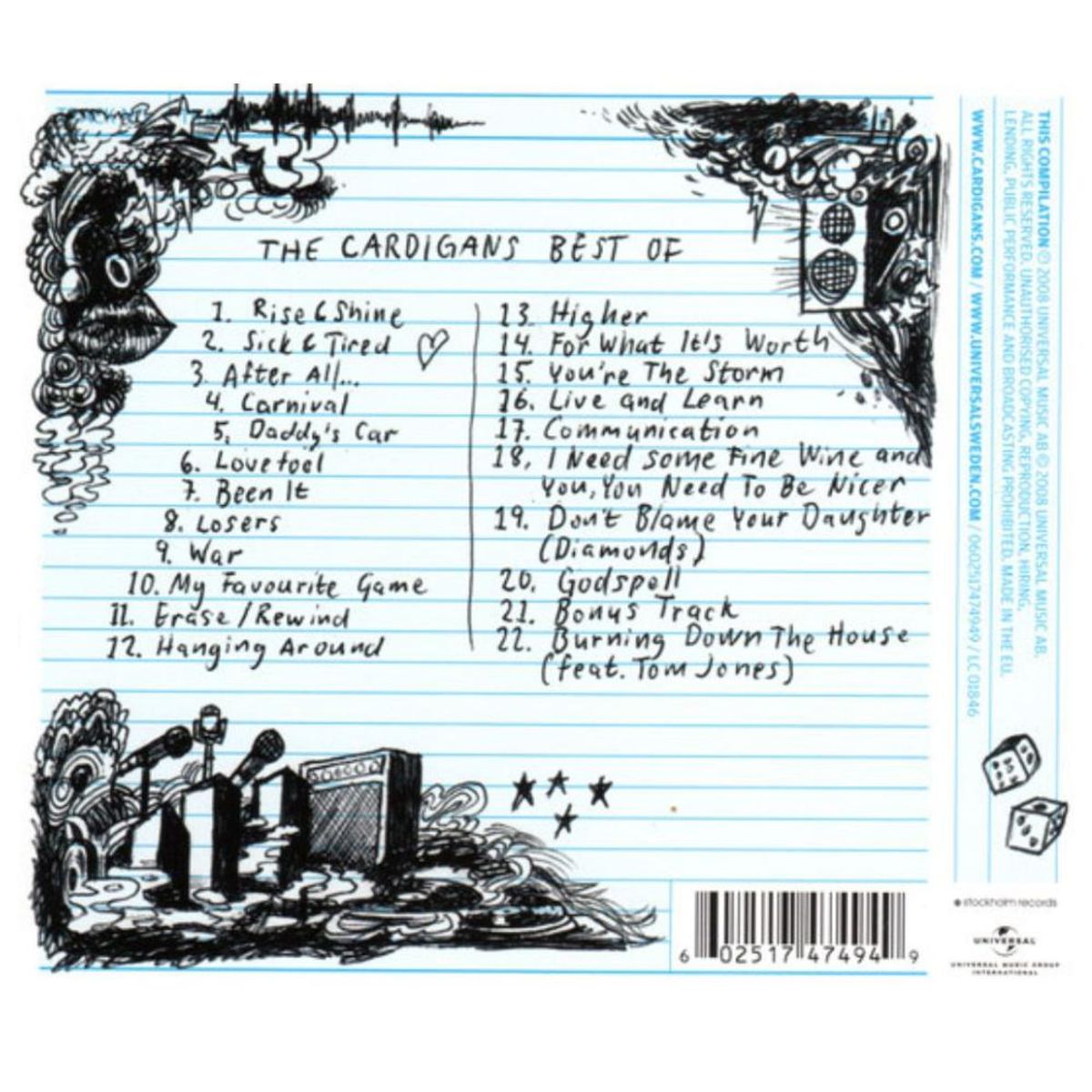 HITWAY MUSIC - CARDIGANS - BEST OF - CD HITWAY MUSIC