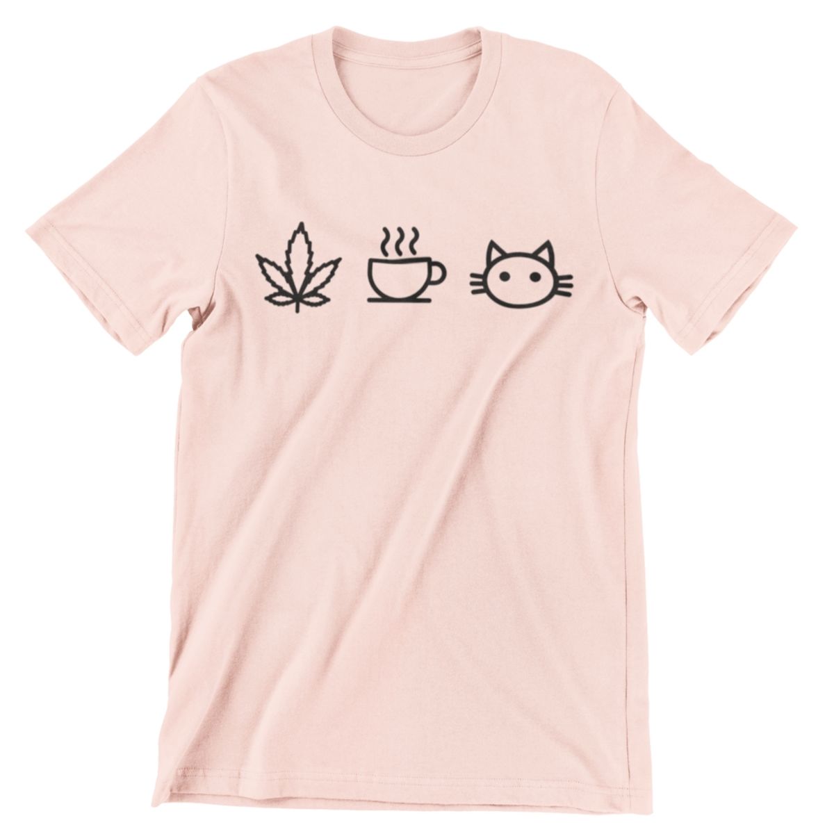 NNABICA - Polera cannábica Trilogia gatuna_.