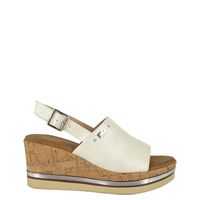 Sandalia Mujer Blanco Lourde