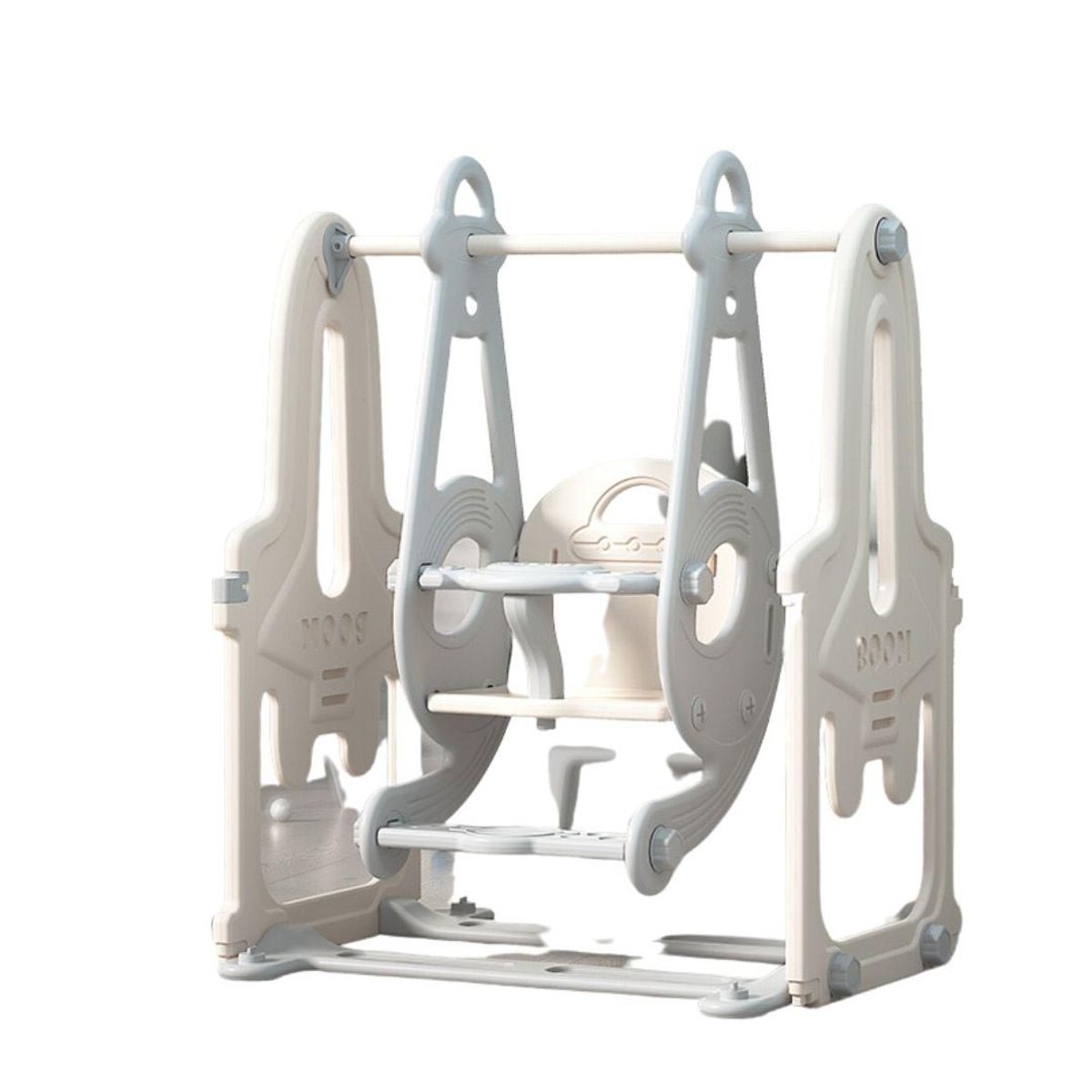 BABYLUNA - Corral Bebé 160cm Con Alfombra Panel Juego Aro Y Columpio