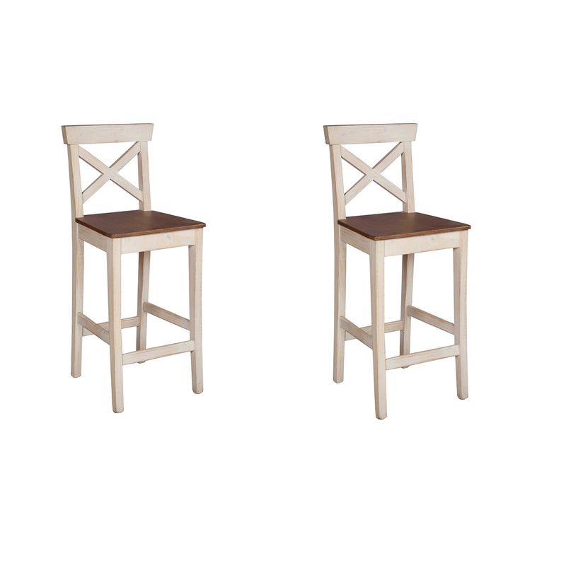 MUEBLES NATIVA - Combo 2 Taburetes X vintage 43x40x110