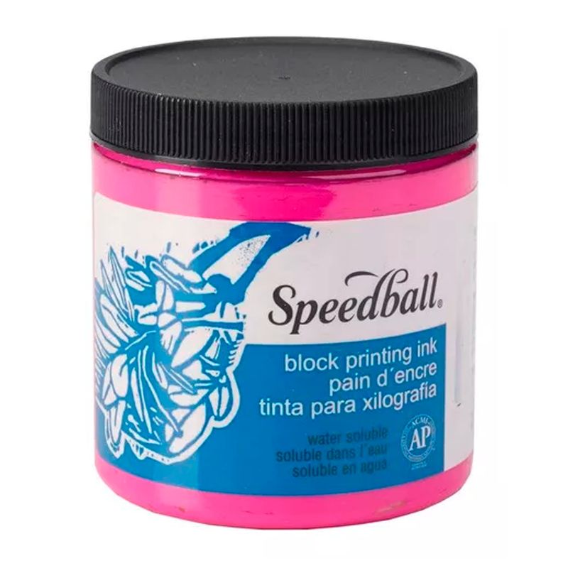 SPEEDBALL - Tinta para Grabados Speedball 236ml Acrílica - Magenta