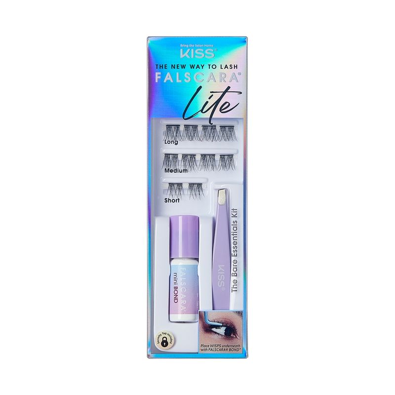 KISS BY IMSIBEAUTY - PESTAÑAS FALSCARA KIT LITE 01
