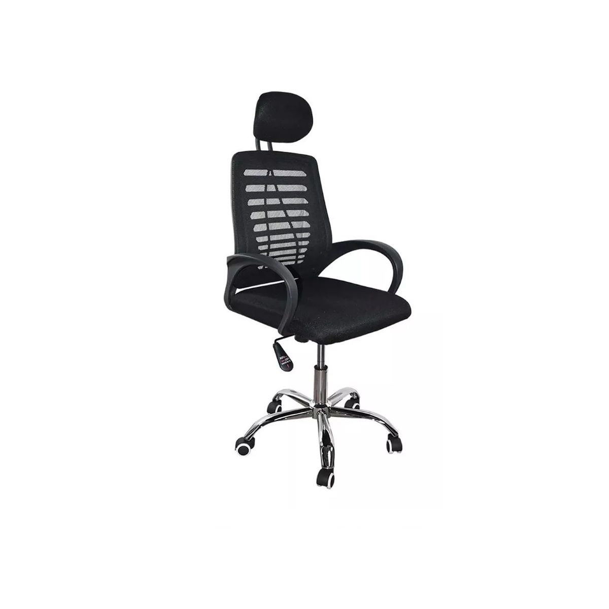 PUNTO STORE - Silla De Oficina Con Apoya Brazos Color Negro - SC
