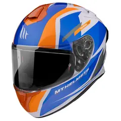 MT - Casco FF106 Targo Pro Sound D4 Naranja Perla Brillo