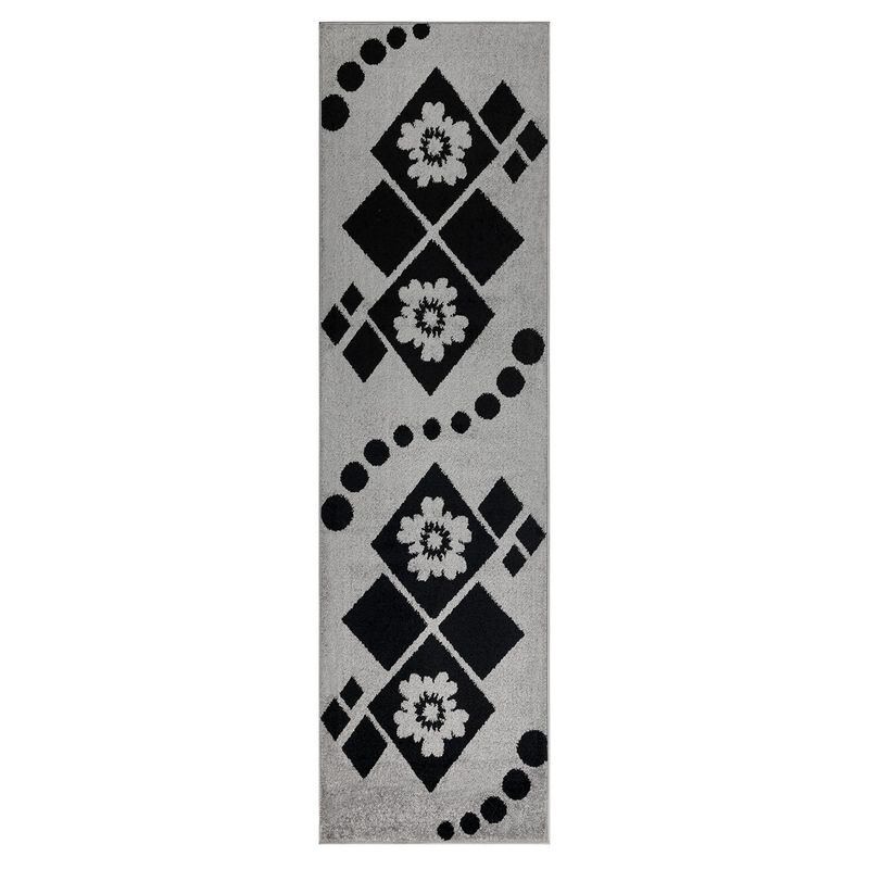 MODA ALFOMBRAS - Alfombra Pasillo Amigo Gris 70 X 230 Cm