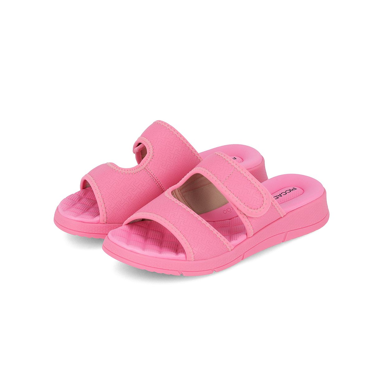 PICCADILLY - Sandalia Mujer Anabela Espolón Rosa Piccadilly