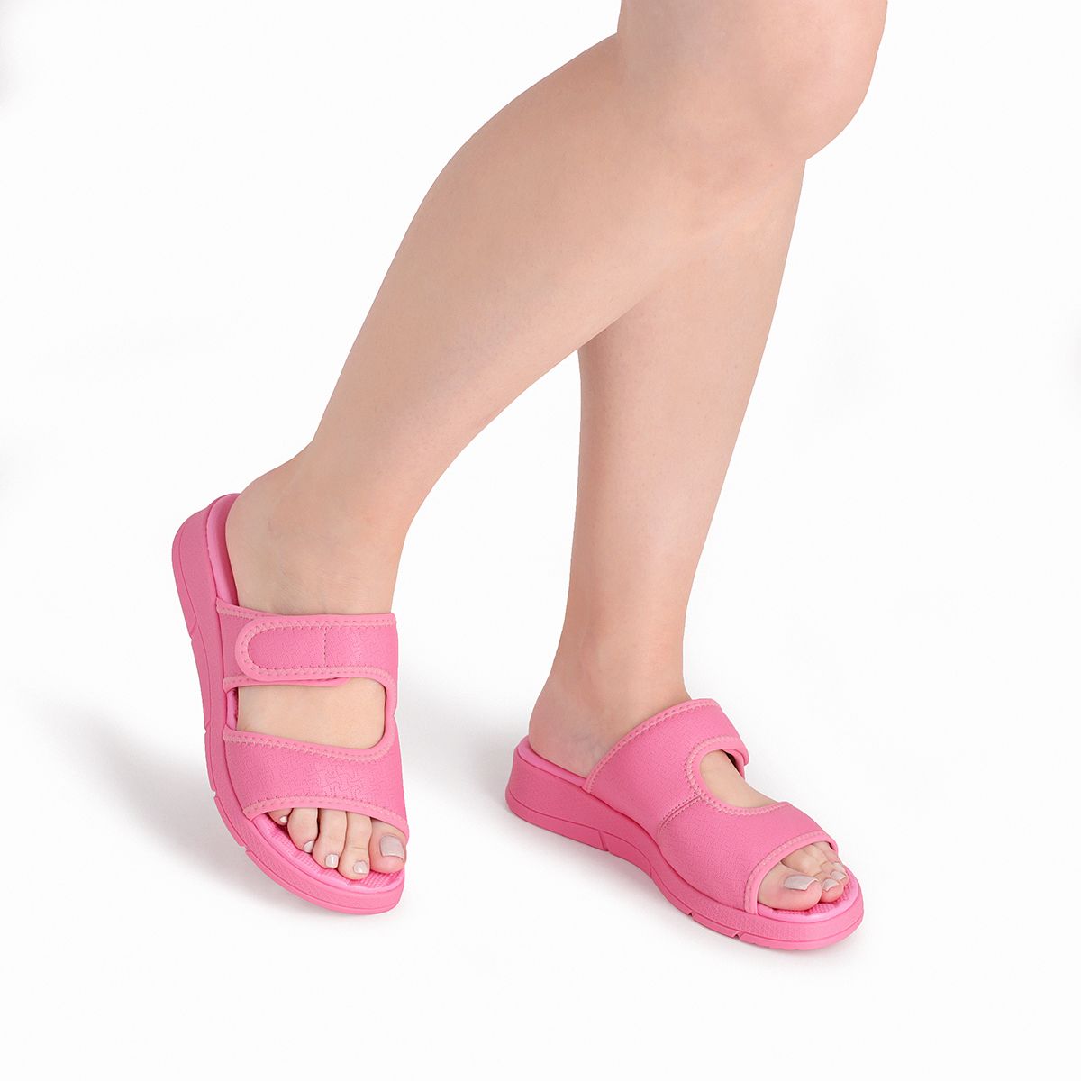 PICCADILLY - Sandalia Mujer Anabela Espolón Rosa Piccadilly