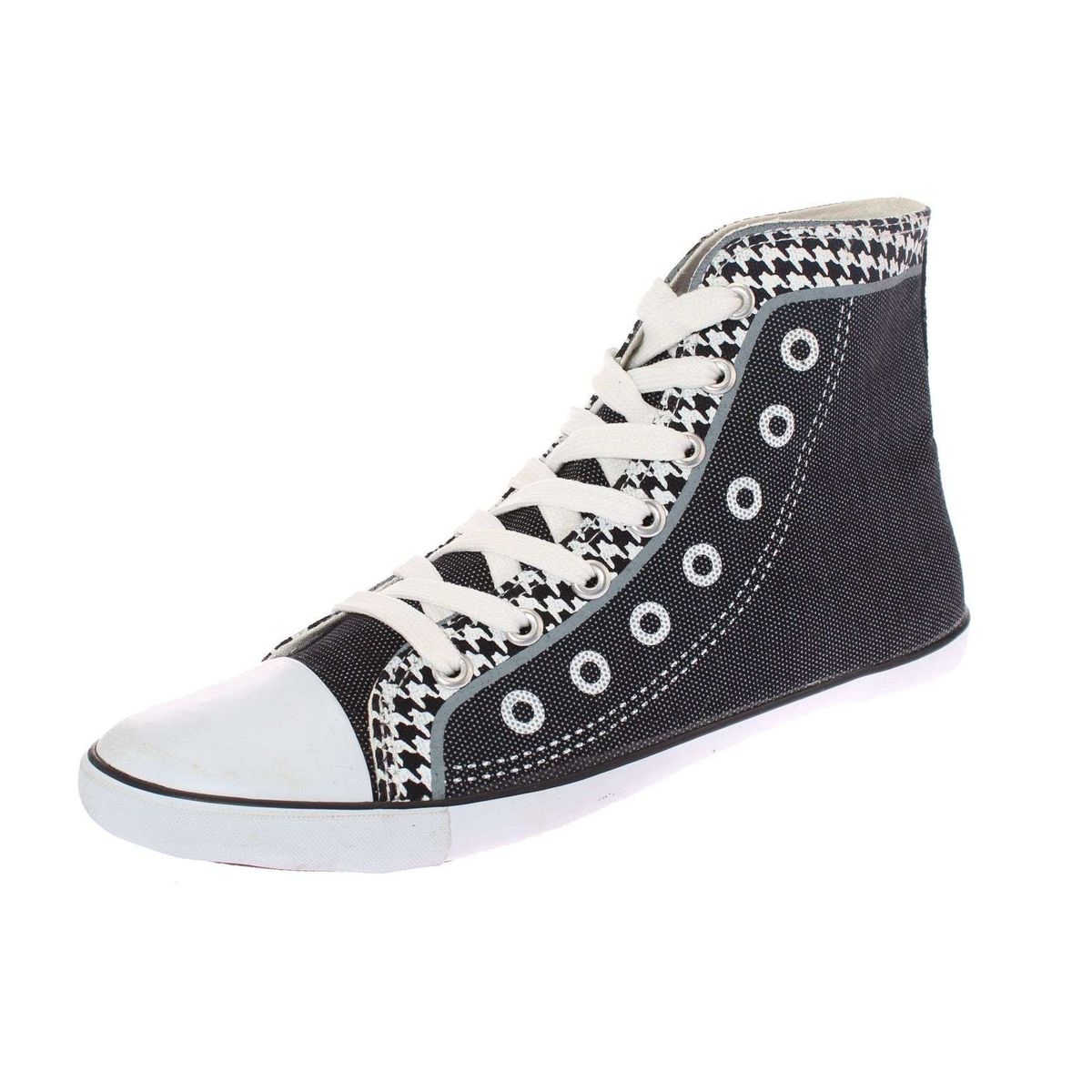 VIA FRANCA - Zapatilla Lona Para Mujer Color Negro