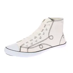 VIA FRANCA - Zapatilla Lona Para Mujer Color Blanco