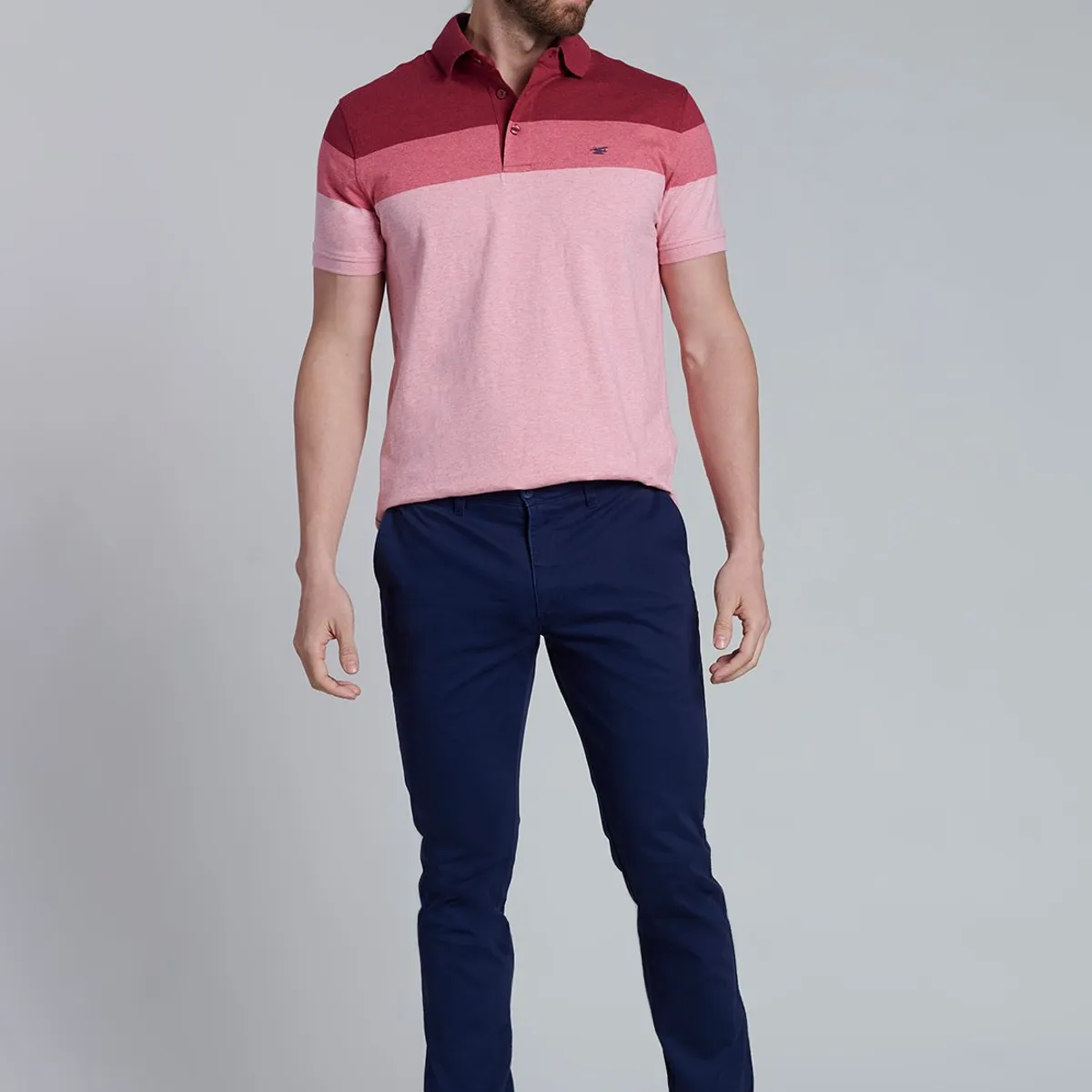 FEROUCH - Pantalon Twill Slim /33 Azul Ferouch